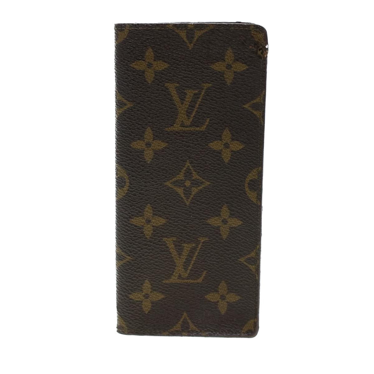 LOUIS VUITTON Monogram Etui A Lunettes Simple Glasses Case M62962 LV Auth 43577 - 0