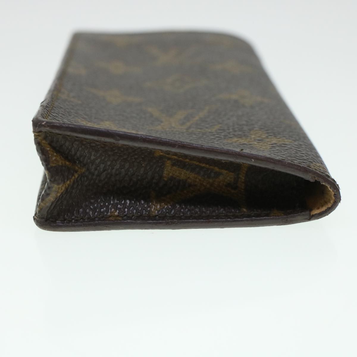 LOUIS VUITTON Monogram Etui A Lunettes Simple Glasses Case M62962 LV Auth 43577