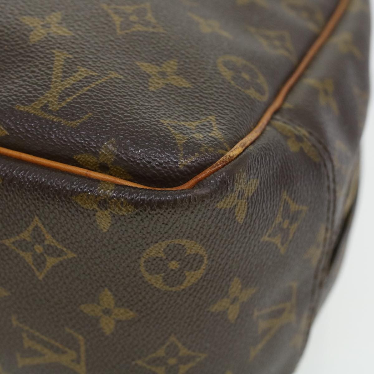 LOUIS VUITTON Monogram Deauville Hand Bag M47270 LV Auth 43593