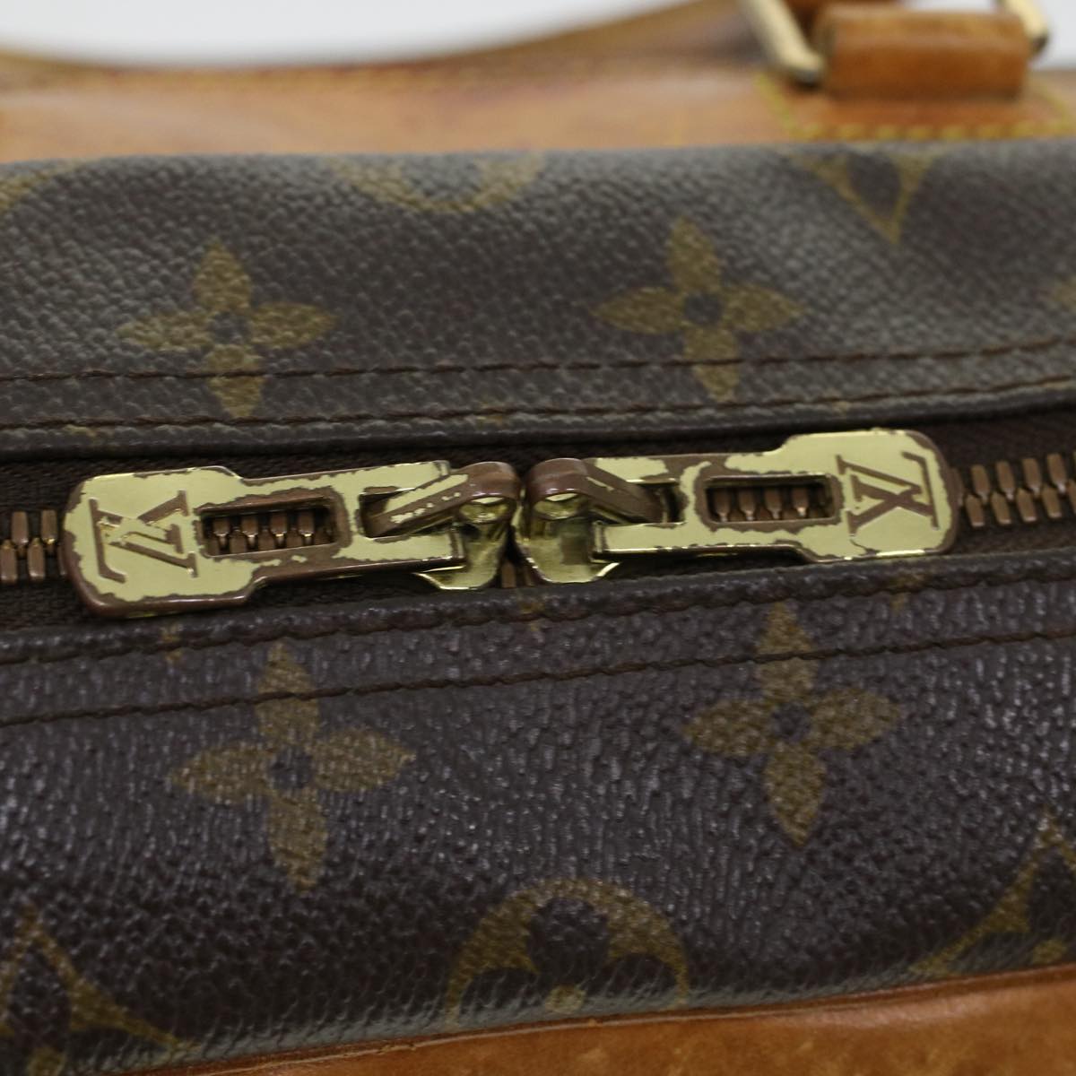 LOUIS VUITTON Monogram Deauville Hand Bag M47270 LV Auth 43593