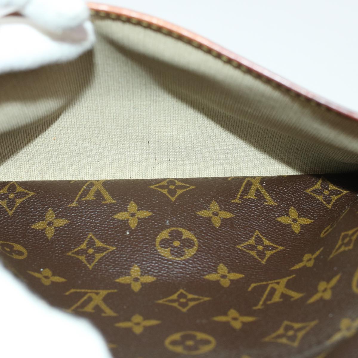 LOUIS VUITTON Monogram Deauville Hand Bag M47270 LV Auth 43593