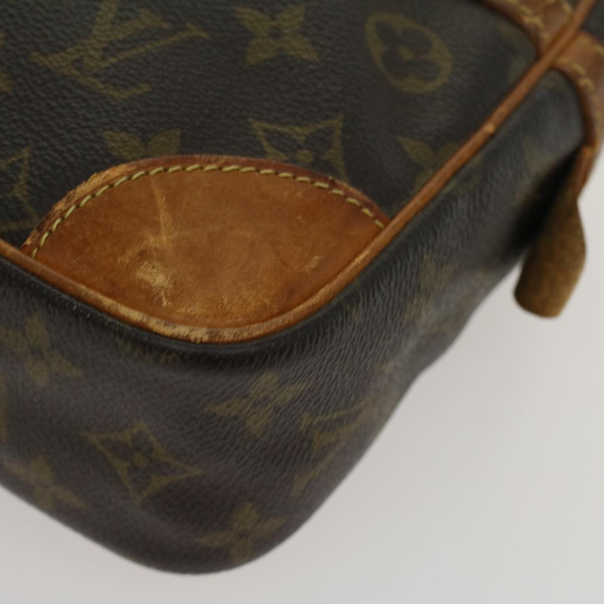 LOUIS VUITTON Monogram Compiegne 28 Clutch Bag M51845 LV Auth 43621