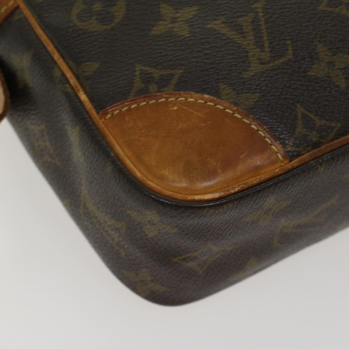 LOUIS VUITTON Monogram Compiegne 28 Clutch Bag M51845 LV Auth 43621