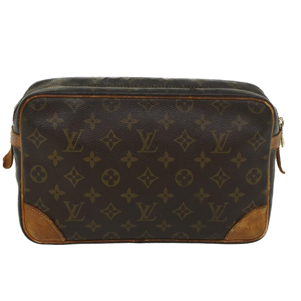 LOUIS VUITTON Monogram Compiegne 28 Clutch Bag M51845 LV Auth 43621 - 0