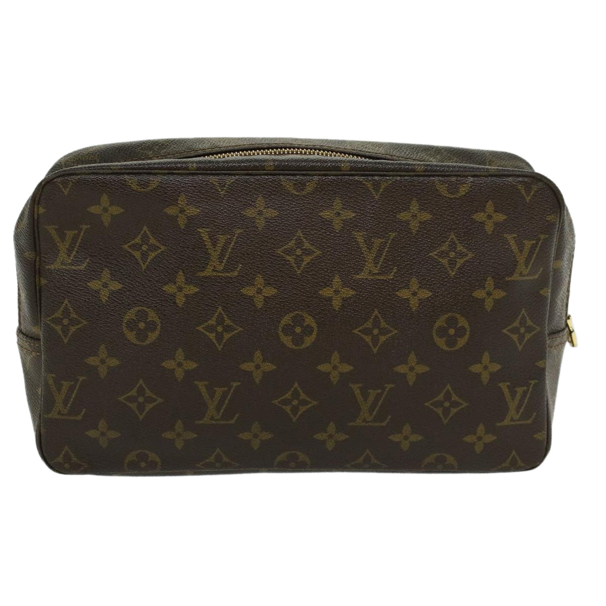 LOUIS VUITTON Monogram Trousse Toilette 28 Clutch Bag M47522 LV Auth 43622 - 0