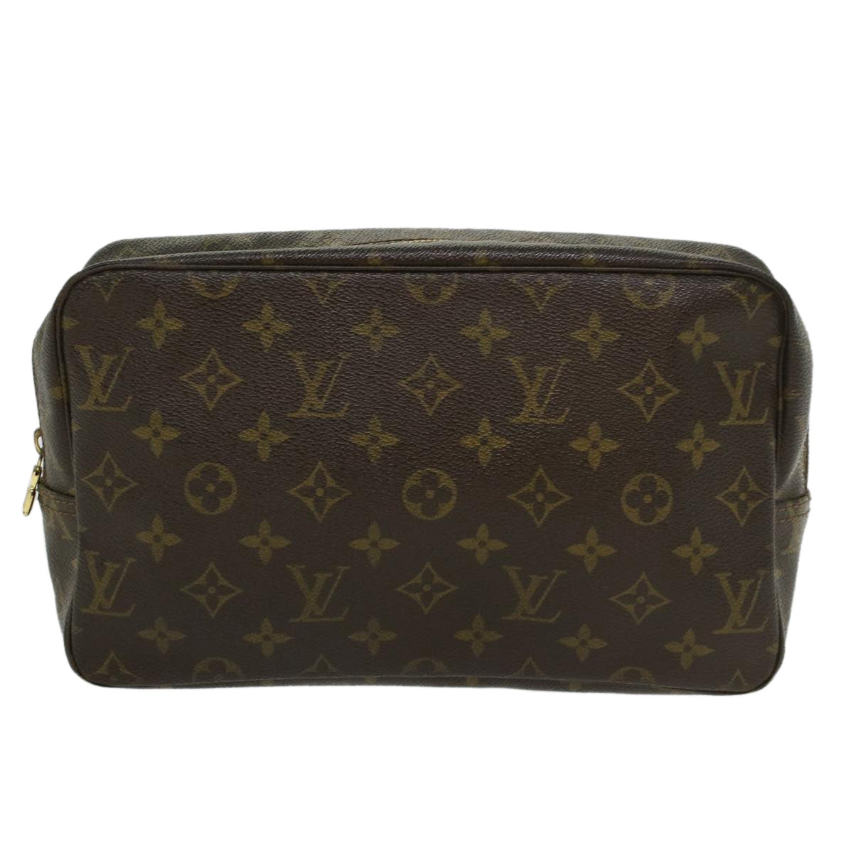 LOUIS VUITTON Monogram Trousse Toilette 28 Clutch Bag M47522 LV Auth 43622