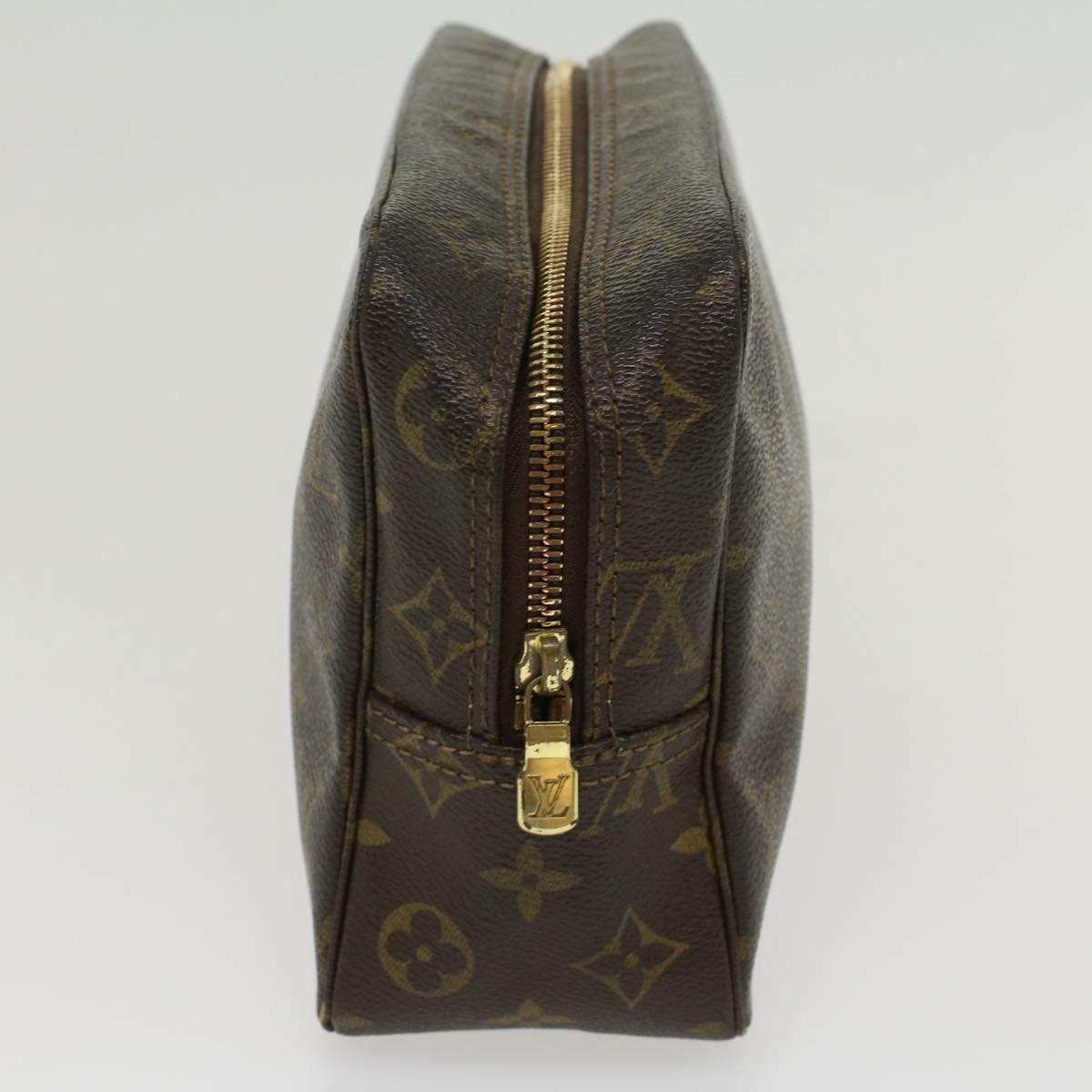 LOUIS VUITTON Monogram Trousse Toilette 28 Clutch Bag M47522 LV Auth 43622