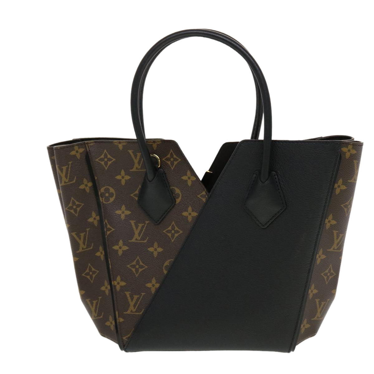 LOUIS VUITTON Monogram Kimono PM Tote Bag 2way Black M41855 LV Auth 43635A - 0