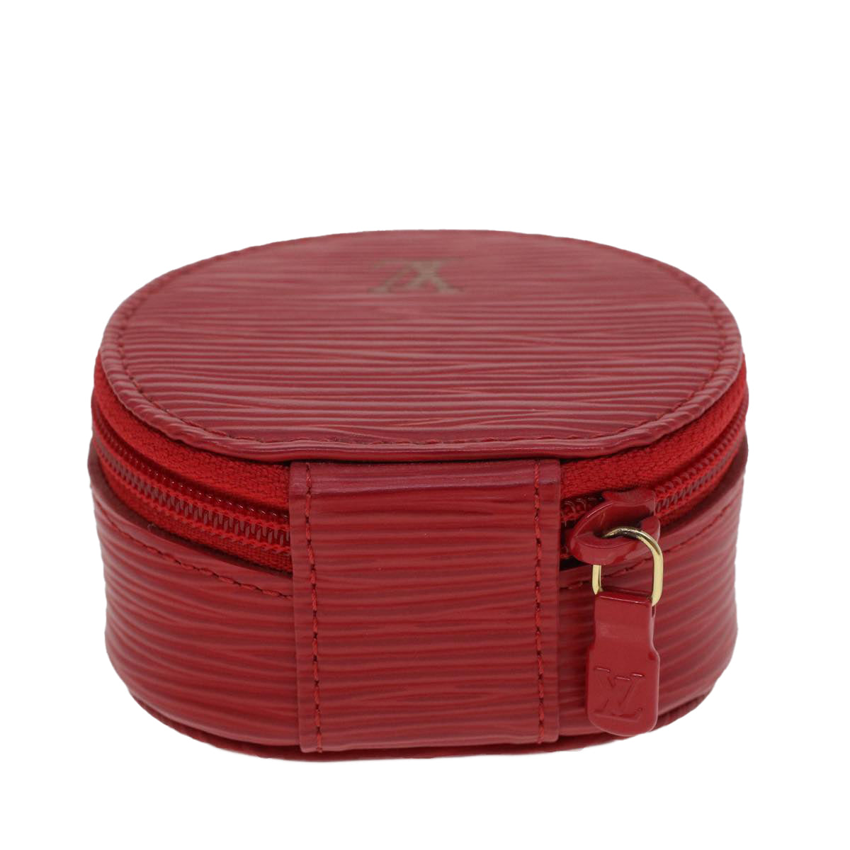 LOUIS VUITTON Epi Ecrin Bijoux 8 Jewelry Box Red M48227 LV Auth 43649 - 0