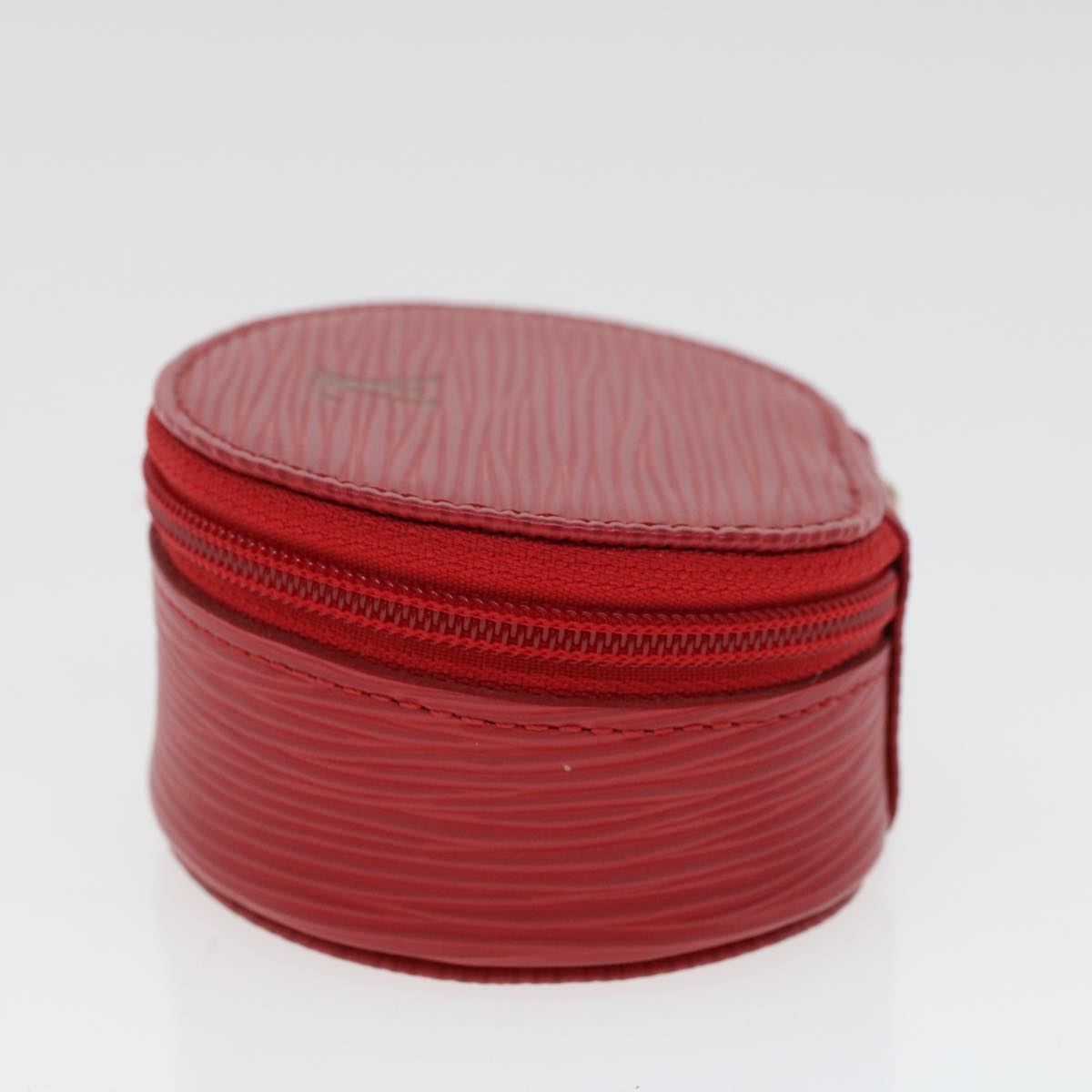 LOUIS VUITTON Epi Ecrin Bijoux 8 Jewelry Box Red M48227 LV Auth 43649