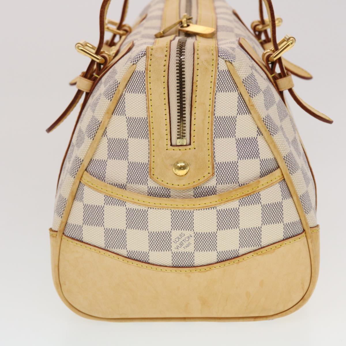 LOUIS VUITTON Damier Azur Berkeley Hand Bag N52001 LV Auth 43743