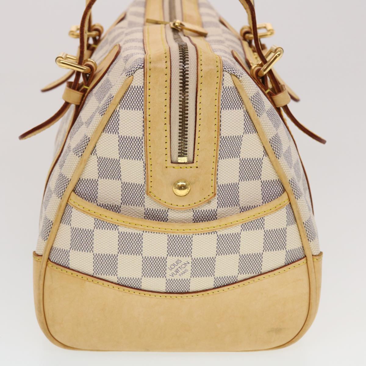 LOUIS VUITTON Damier Azur Berkeley Hand Bag N52001 LV Auth 43743