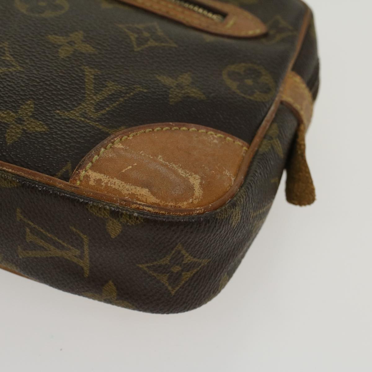 LOUIS VUITTON Monogram Marly Dragonne GM Clutch Bag M51825 LV Auth 43782