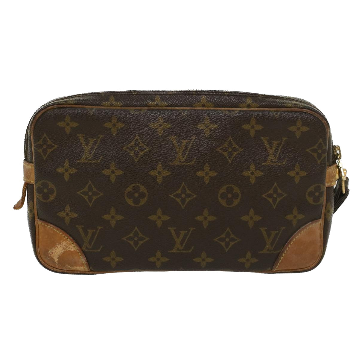 LOUIS VUITTON Monogram Marly Dragonne GM Clutch Bag M51825 LV Auth 43782 - 0