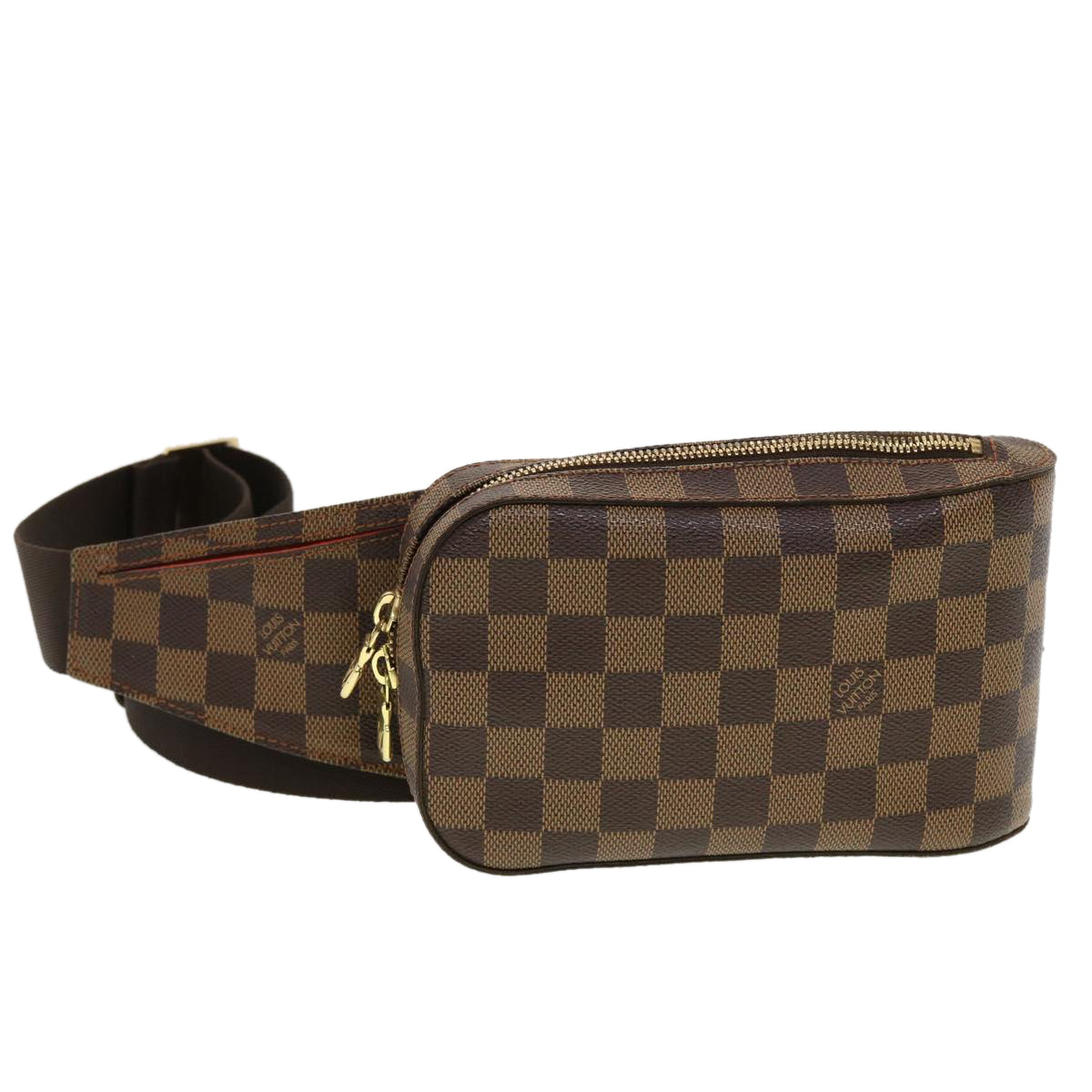 LOUIS VUITTON Damier Ebene Geronimos Shoulder Bag N51994 LV Auth 43818