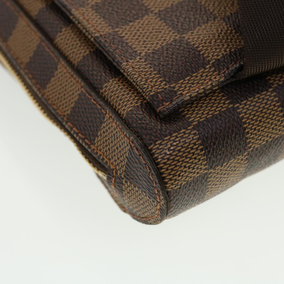 LOUIS VUITTON Damier Ebene Geronimos Shoulder Bag N51994 LV Auth 43818