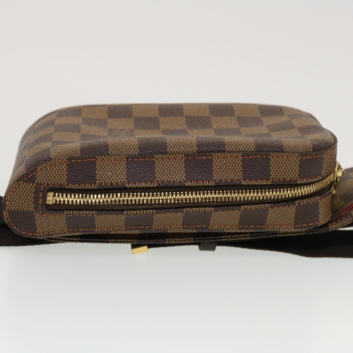 LOUIS VUITTON Damier Ebene Geronimos Shoulder Bag N51994 LV Auth 43818