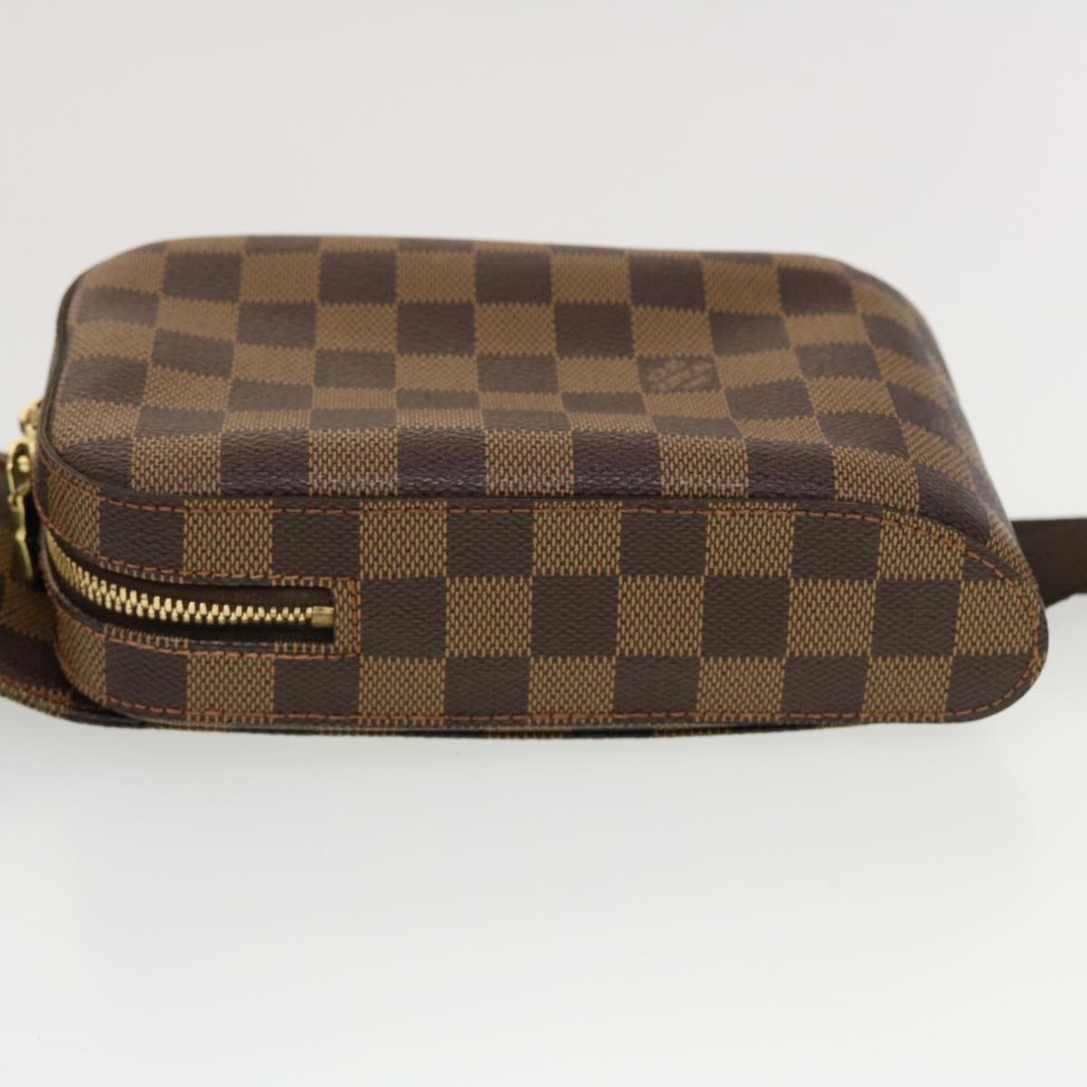 LOUIS VUITTON Damier Ebene Geronimos Shoulder Bag N51994 LV Auth 43818