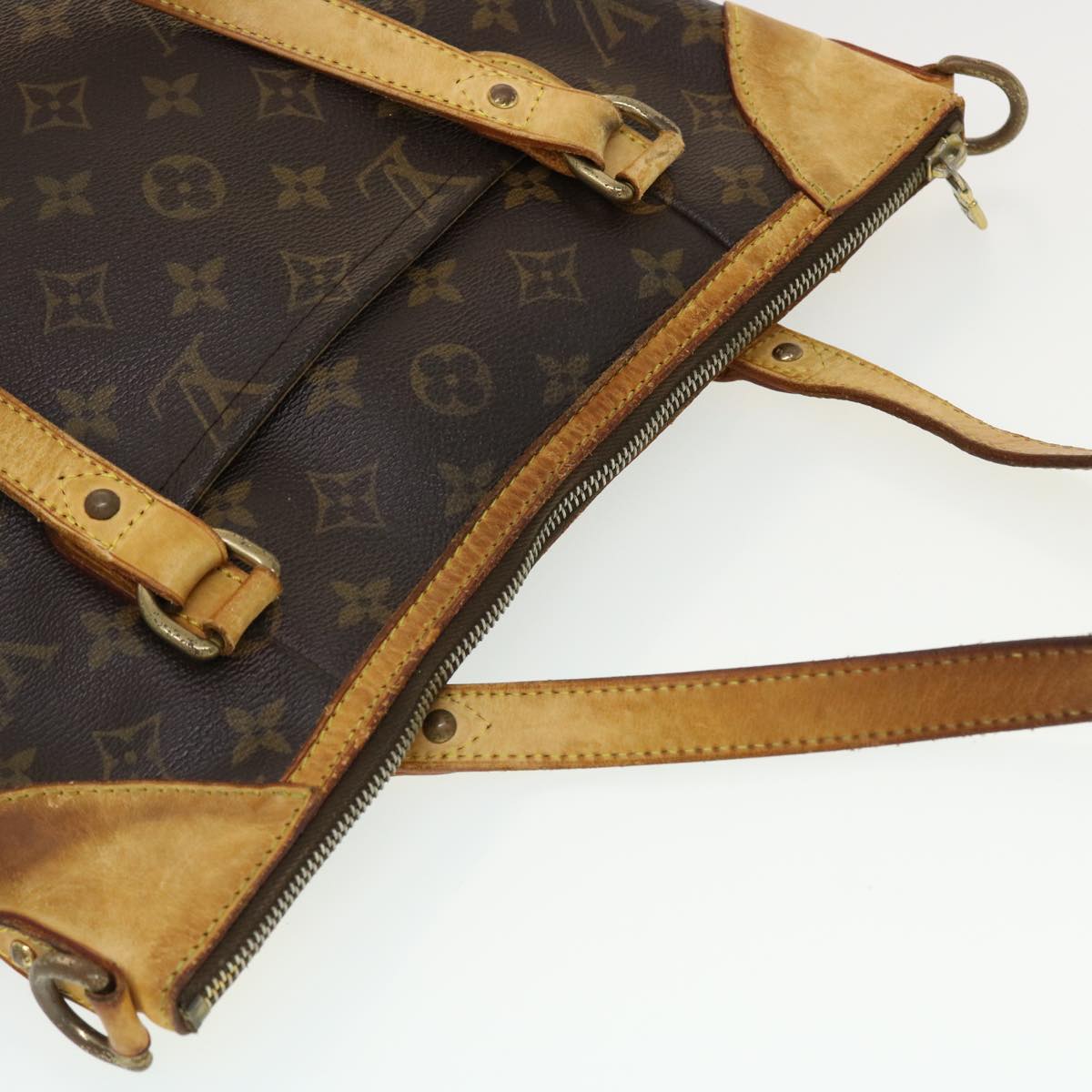 LOUIS VUITTON Monogram Odeon GM Shoulder Bag 2way M56388 LV Auth 43826