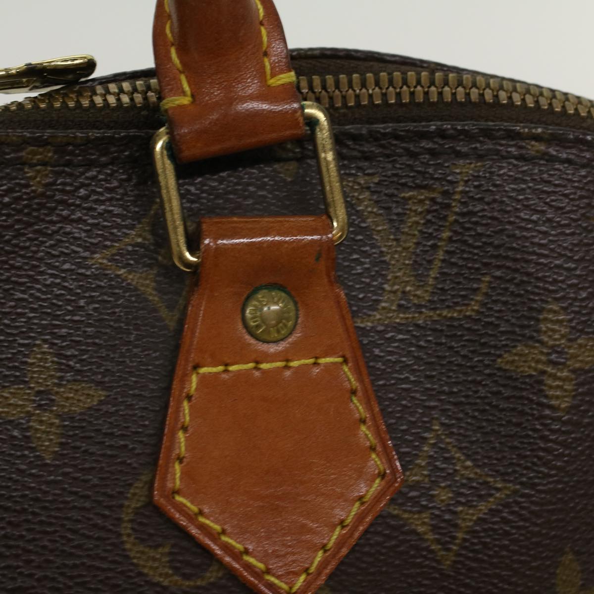 LOUIS VUITTON Monogram Alma Hand Bag M51130 LV Auth 43830