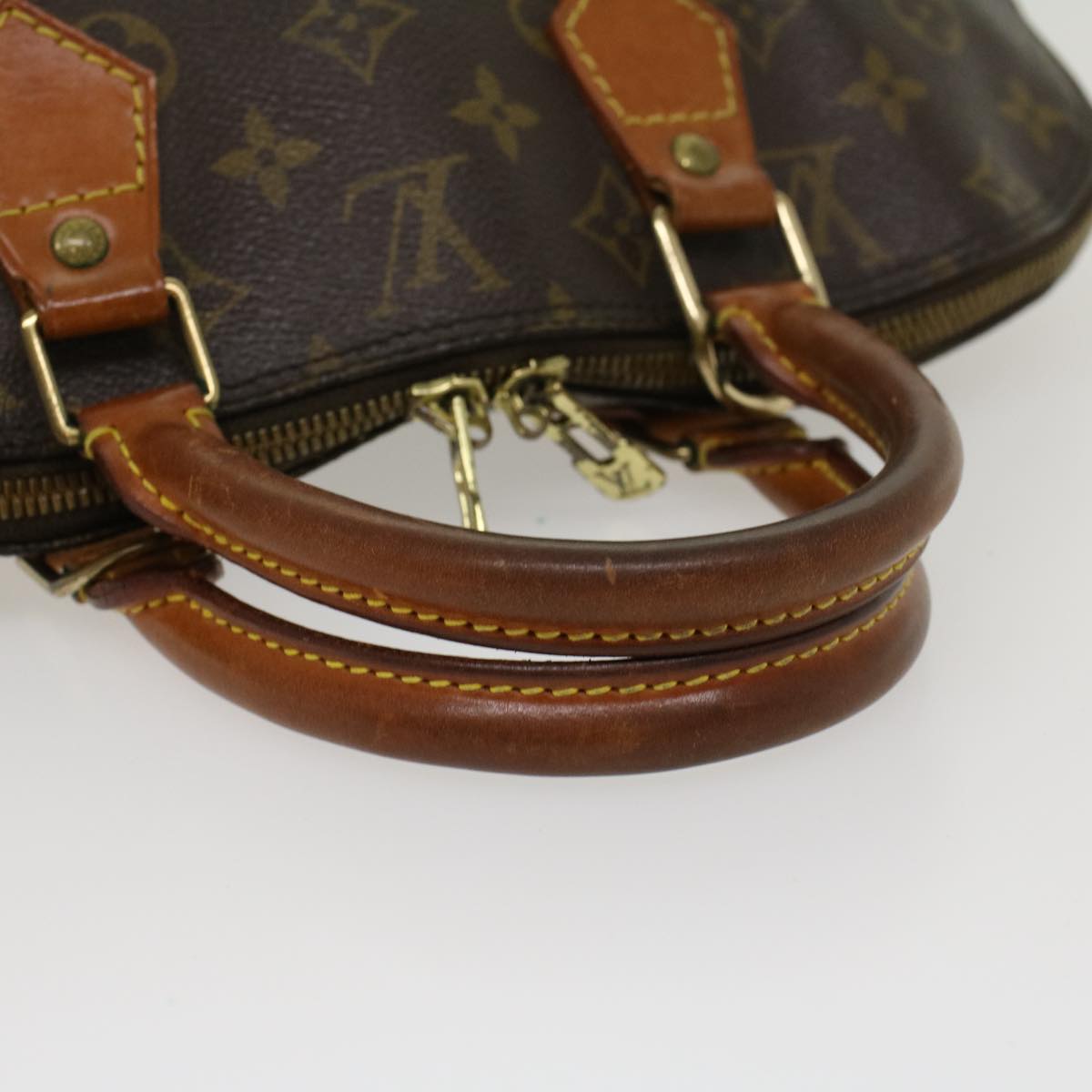 LOUIS VUITTON Monogram Alma Hand Bag M51130 LV Auth 43830