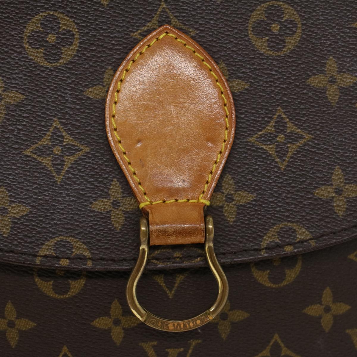 LOUIS VUITTON Monogram Saint Cloud GM Shoulder Bag M51242 LV Auth 43831