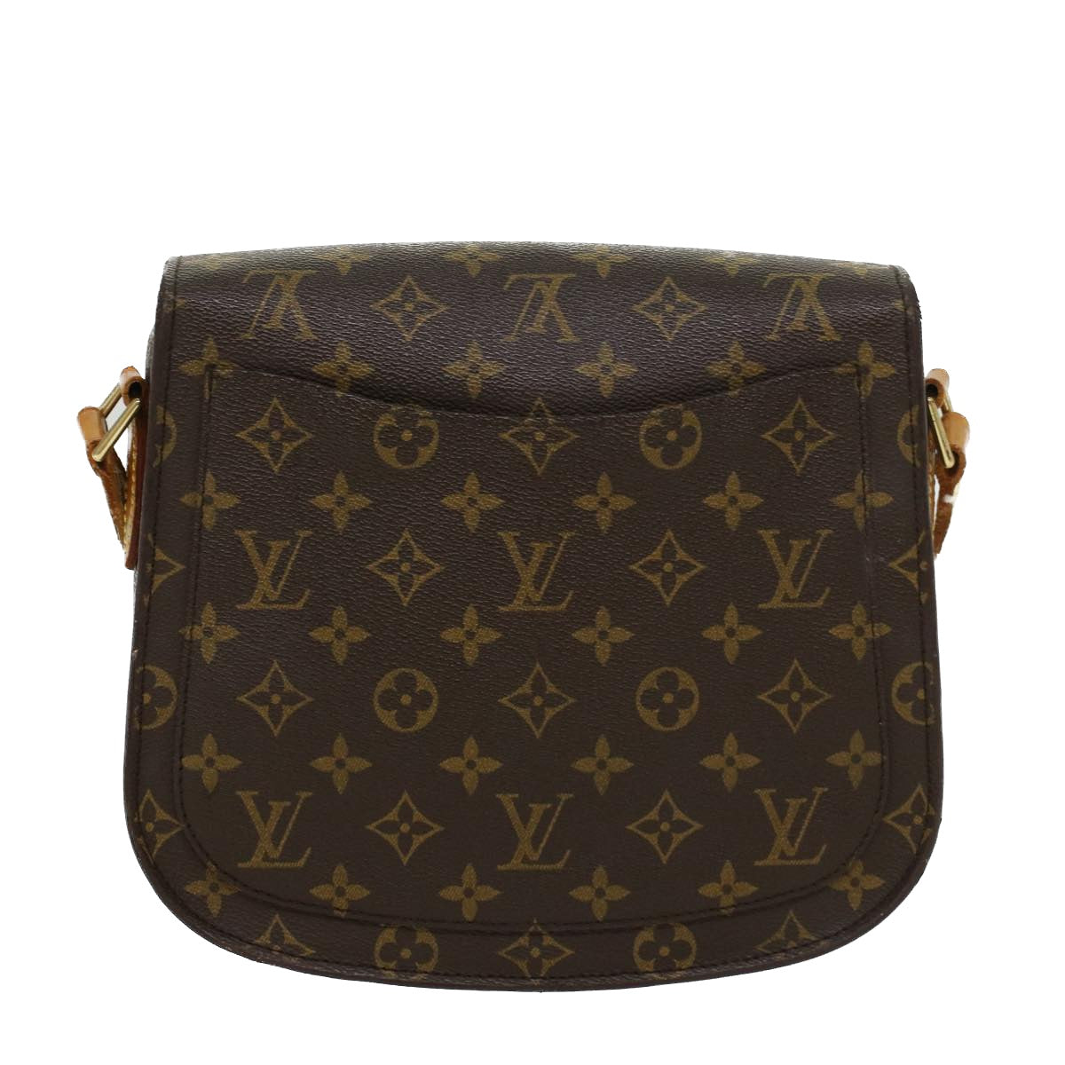 LOUIS VUITTON Monogram Saint Cloud GM Shoulder Bag M51242 LV Auth 43831