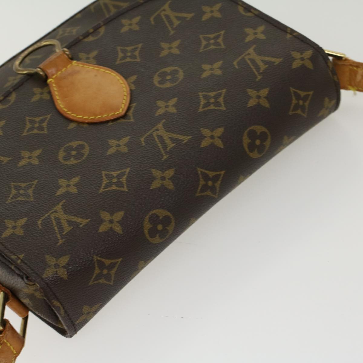 LOUIS VUITTON Monogram Saint Cloud GM Shoulder Bag M51242 LV Auth 43831