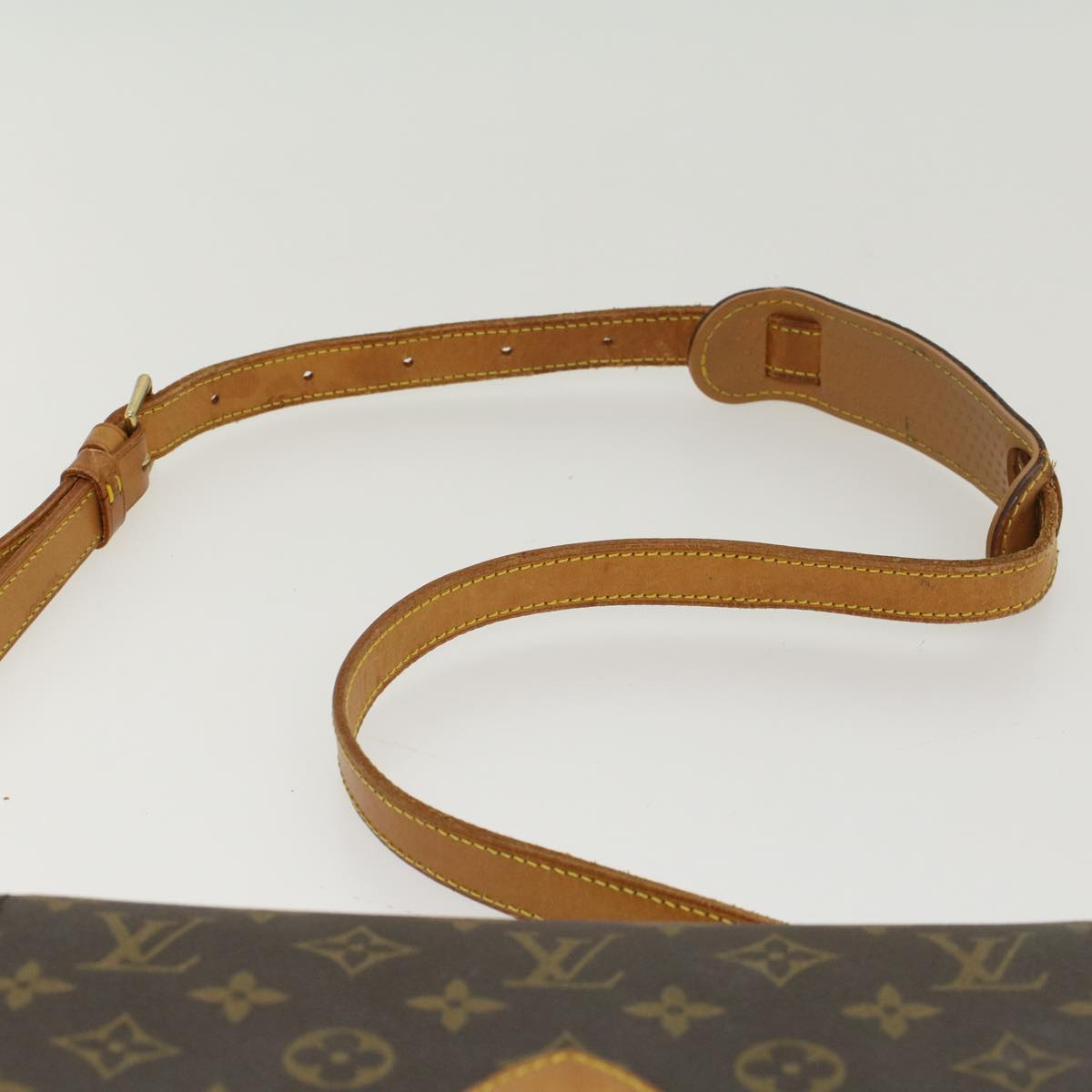 LOUIS VUITTON Monogram Saint Cloud GM Shoulder Bag M51242 LV Auth 43831