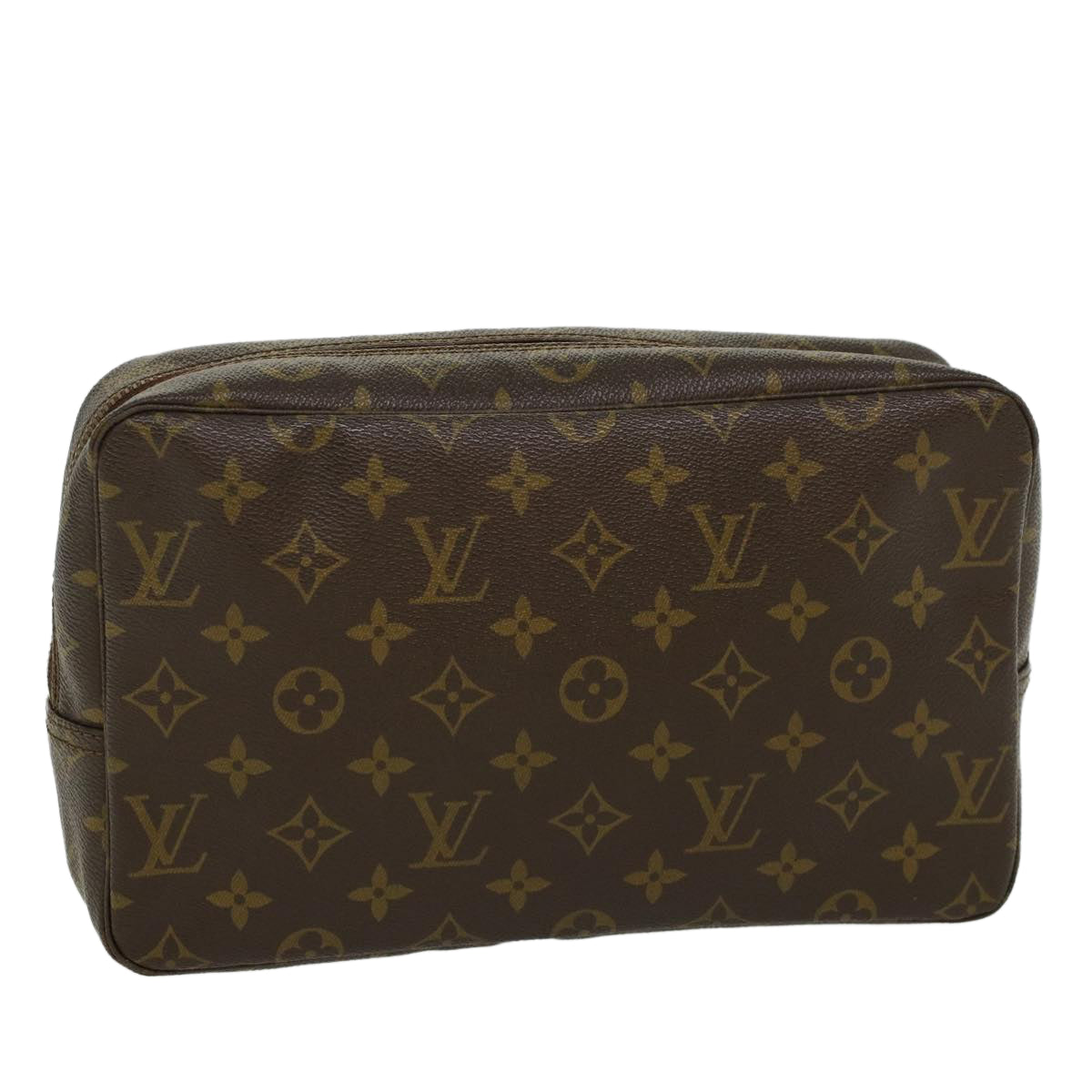 LOUIS VUITTON Monogram Trousse Toilette 28 Clutch Bag M47522 LV Auth 43835