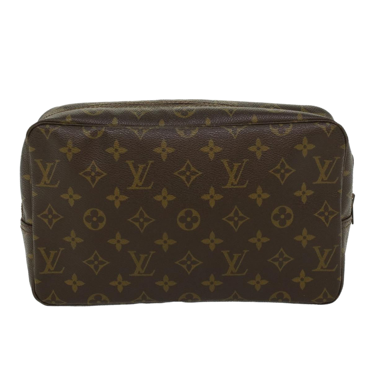 LOUIS VUITTON Monogram Trousse Toilette 28 Clutch Bag M47522 LV Auth 43835