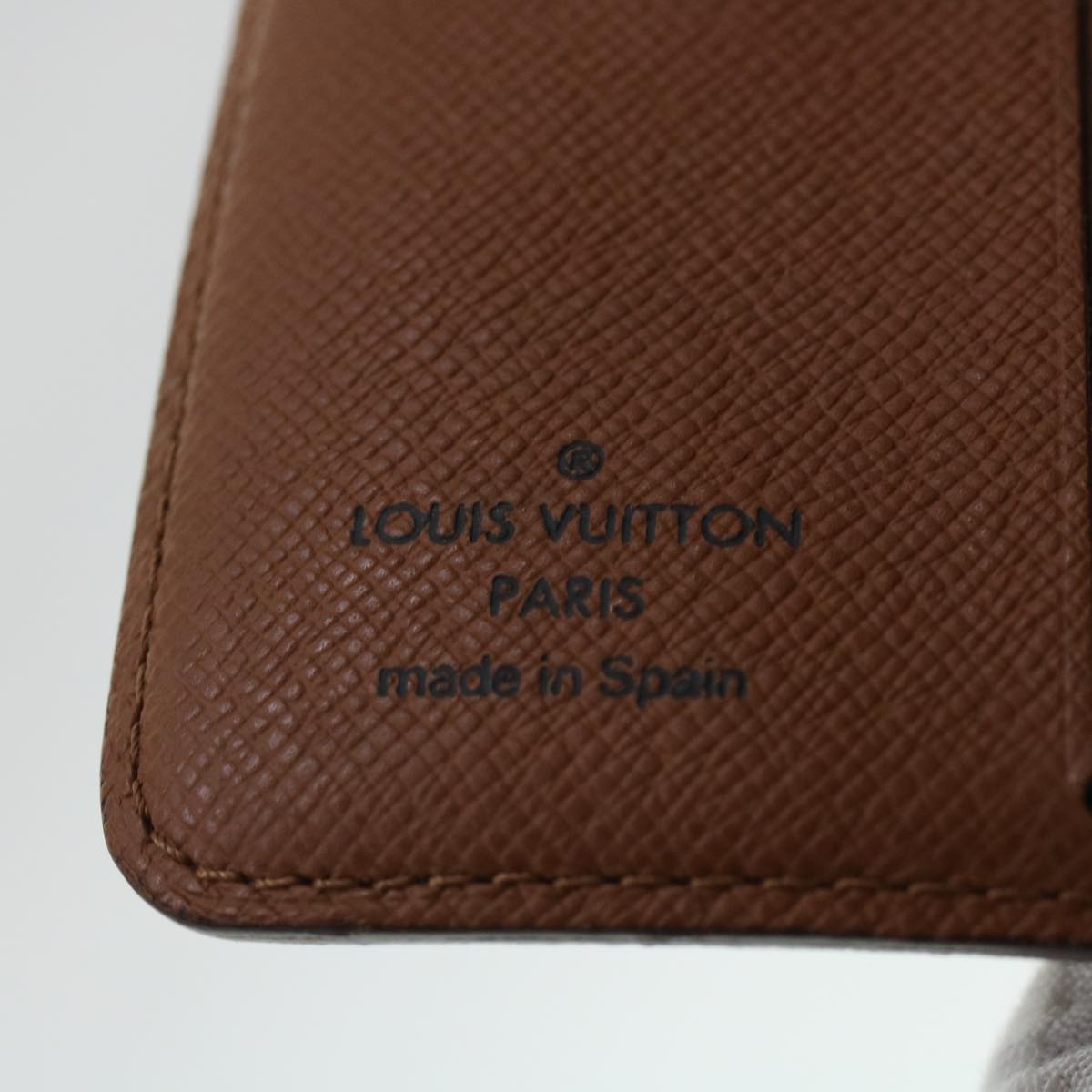 LOUIS VUITTON Monogram Compact Zip Wallet M61667 LV Auth 43836