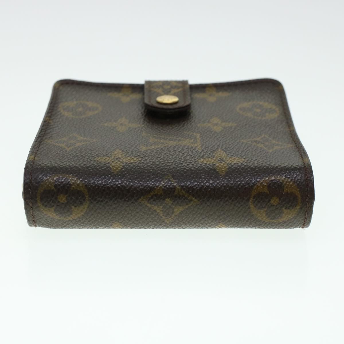 LOUIS VUITTON Monogram Compact Zip Wallet M61667 LV Auth 43836