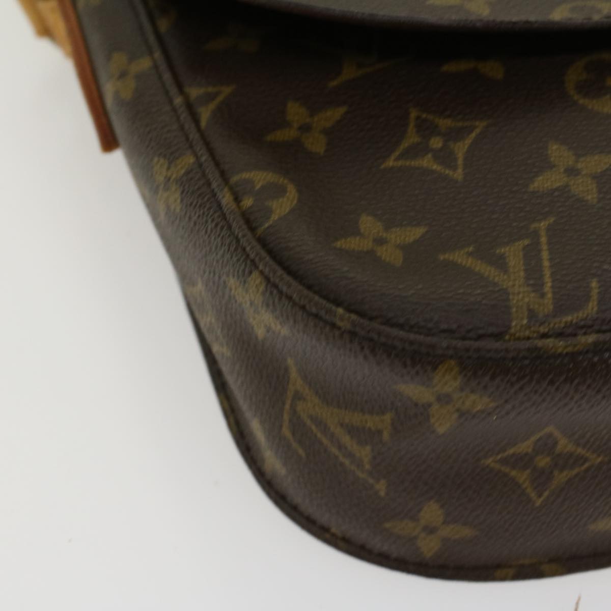 LOUIS VUITTON Monogram Saint Cloud GM Shoulder Bag M51242 LV Auth 43845