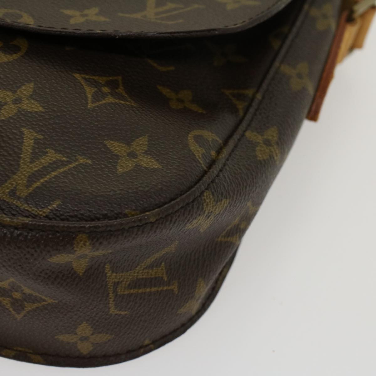 LOUIS VUITTON Monogram Saint Cloud GM Shoulder Bag M51242 LV Auth 43845