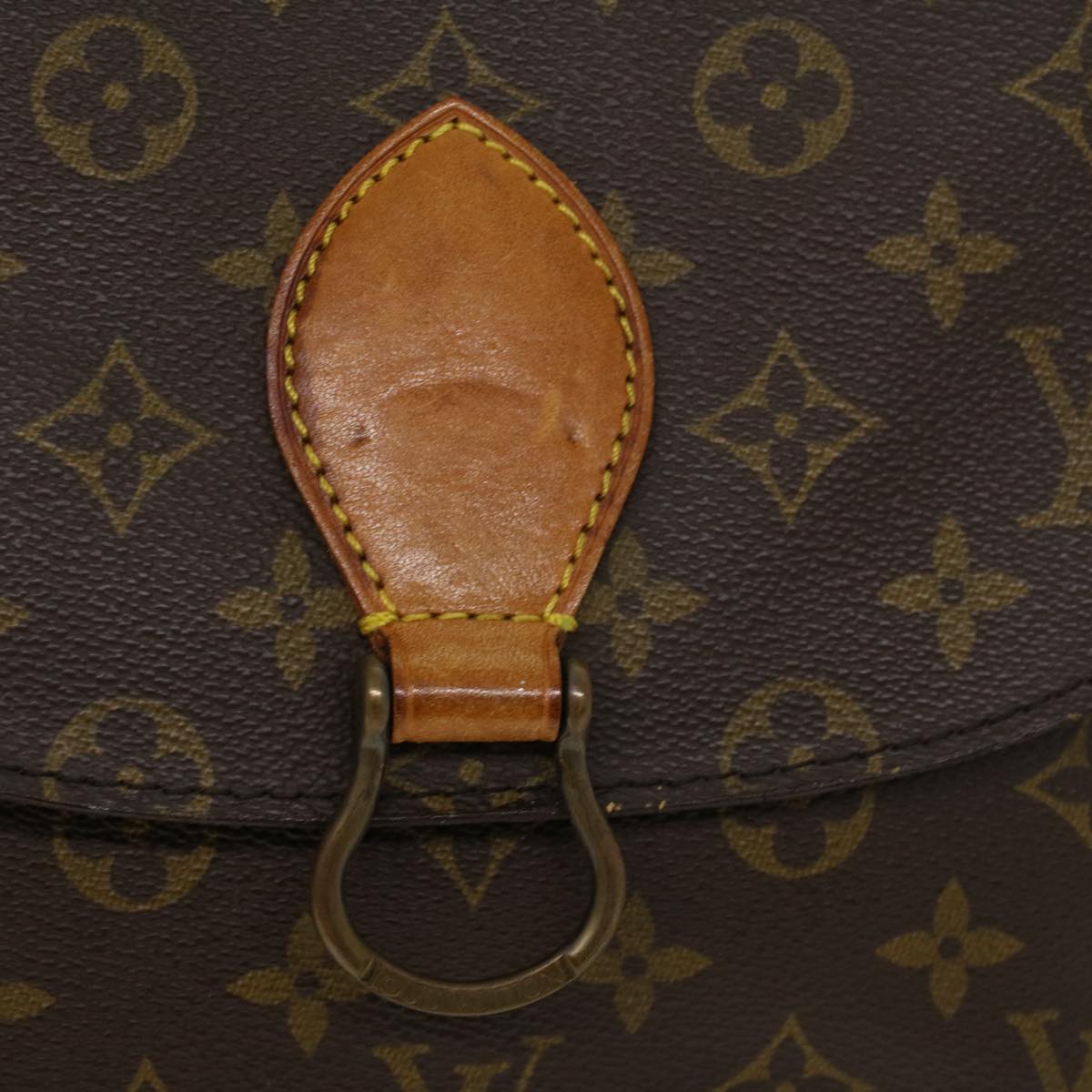 LOUIS VUITTON Monogram Saint Cloud GM Shoulder Bag M51242 LV Auth 43845