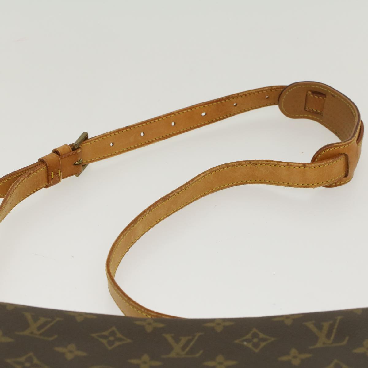 LOUIS VUITTON Monogram Saint Cloud GM Shoulder Bag M51242 LV Auth 43845