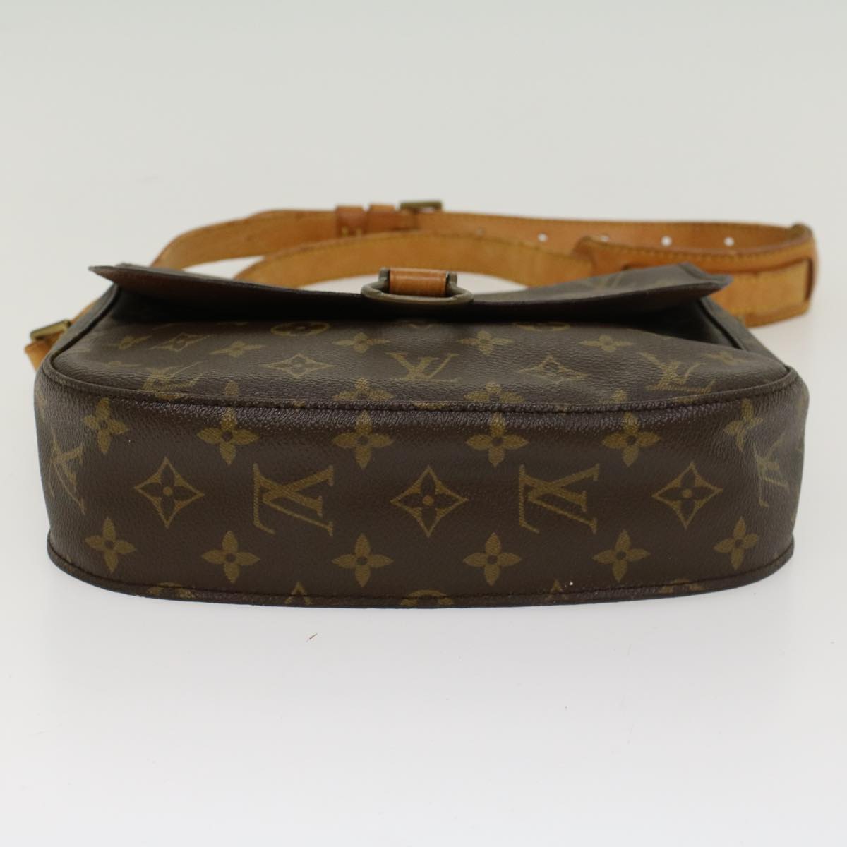 LOUIS VUITTON Monogram Saint Cloud GM Shoulder Bag M51242 LV Auth 43845