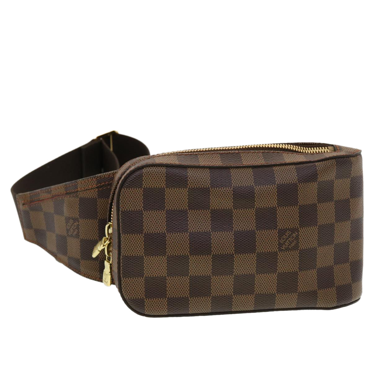 LOUIS VUITTON Damier Ebene Geronimos Shoulder Bag N51994 LV Auth 43851A