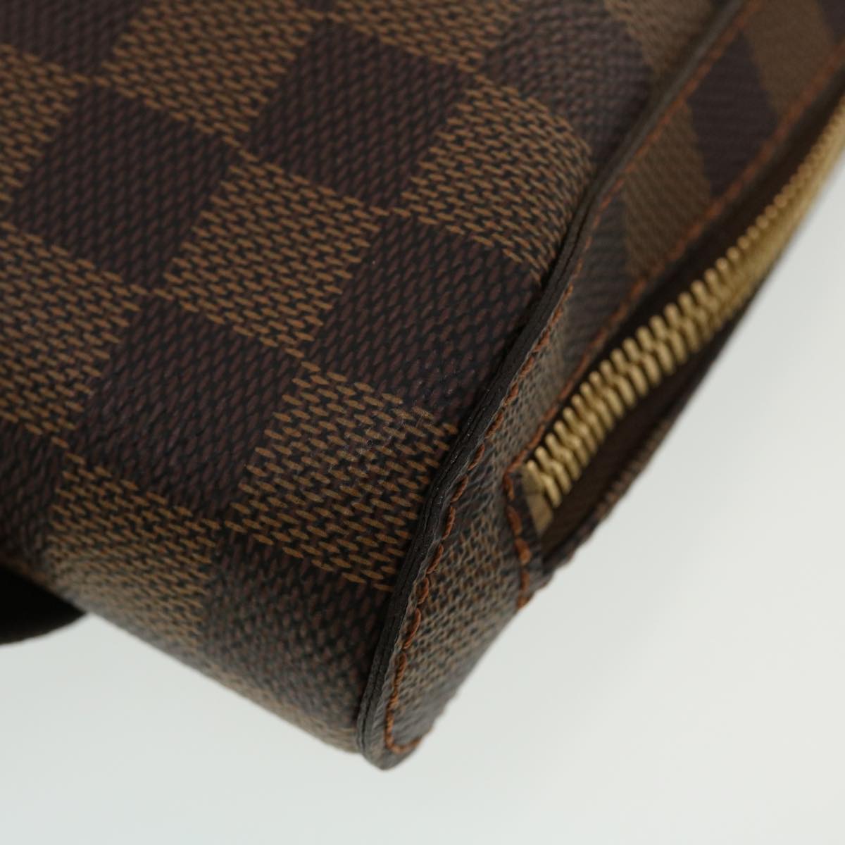 LOUIS VUITTON Damier Ebene Geronimos Shoulder Bag N51994 LV Auth 43851A