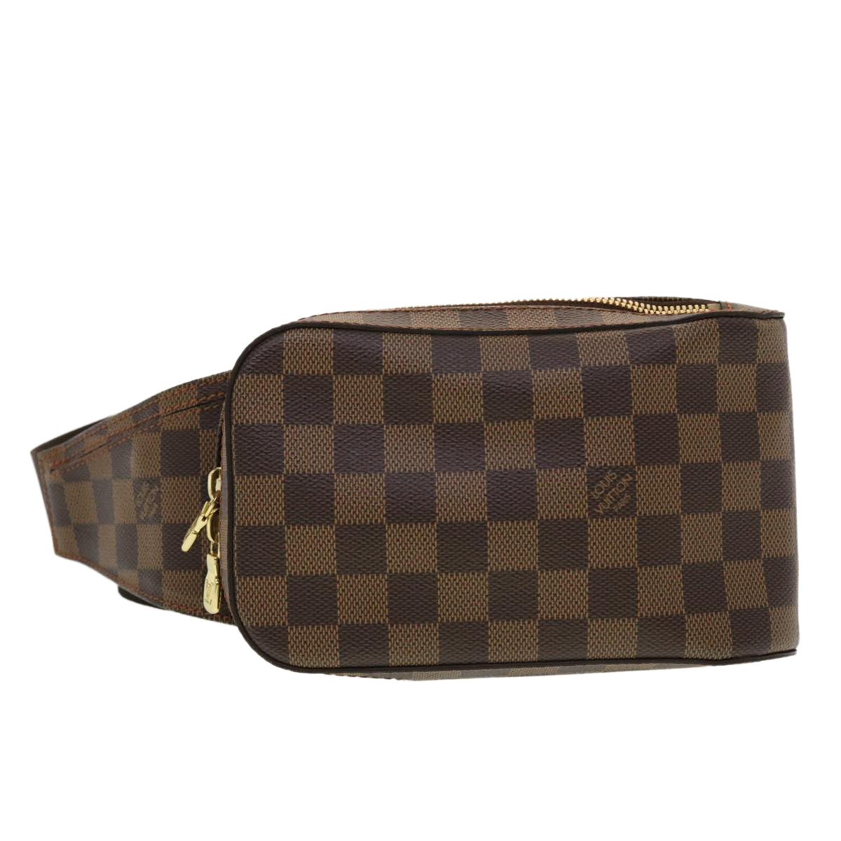 LOUIS VUITTON Damier Ebene Geronimos Shoulder Bag N51994 LV Auth 43851A