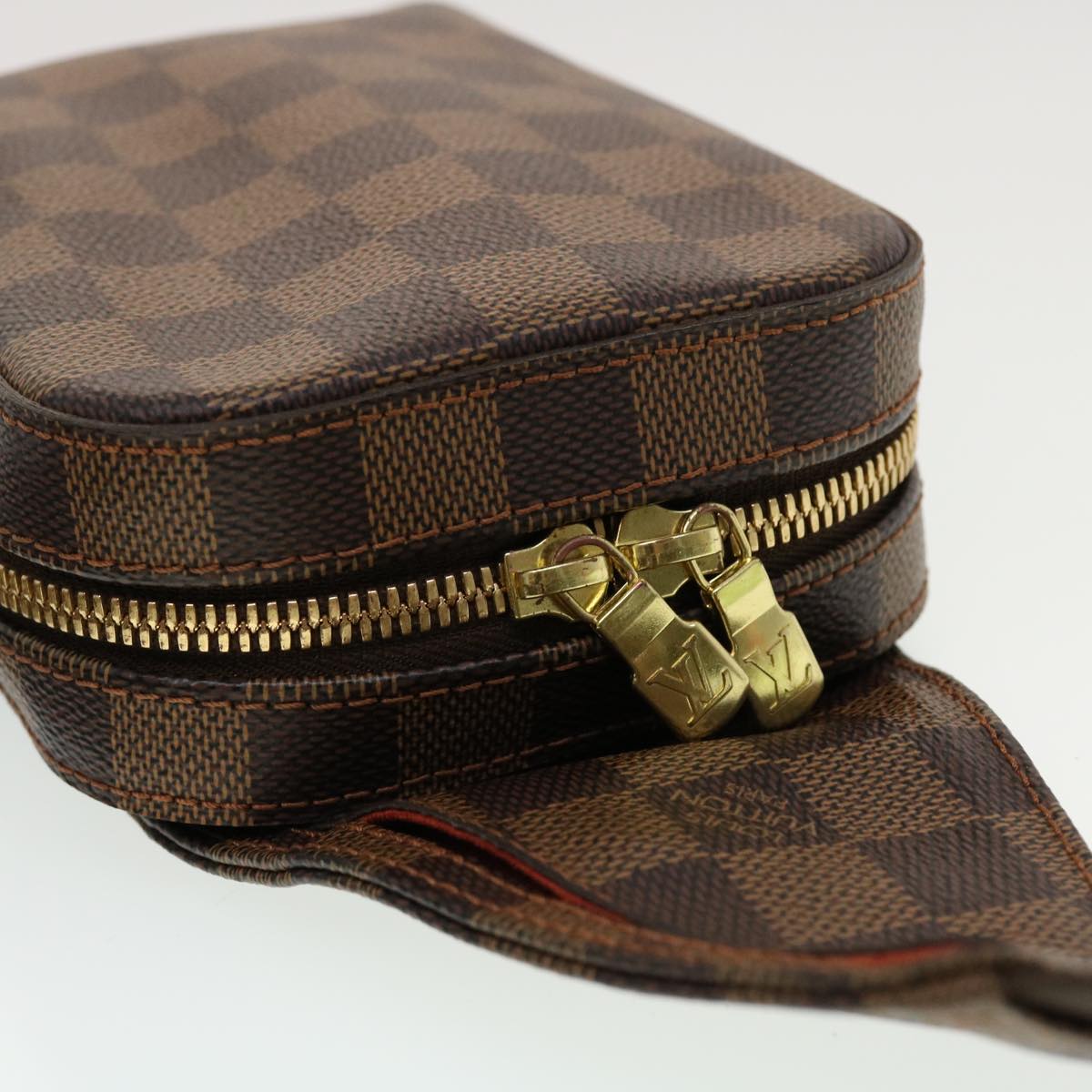 LOUIS VUITTON Damier Ebene Geronimos Shoulder Bag N51994 LV Auth 43851A