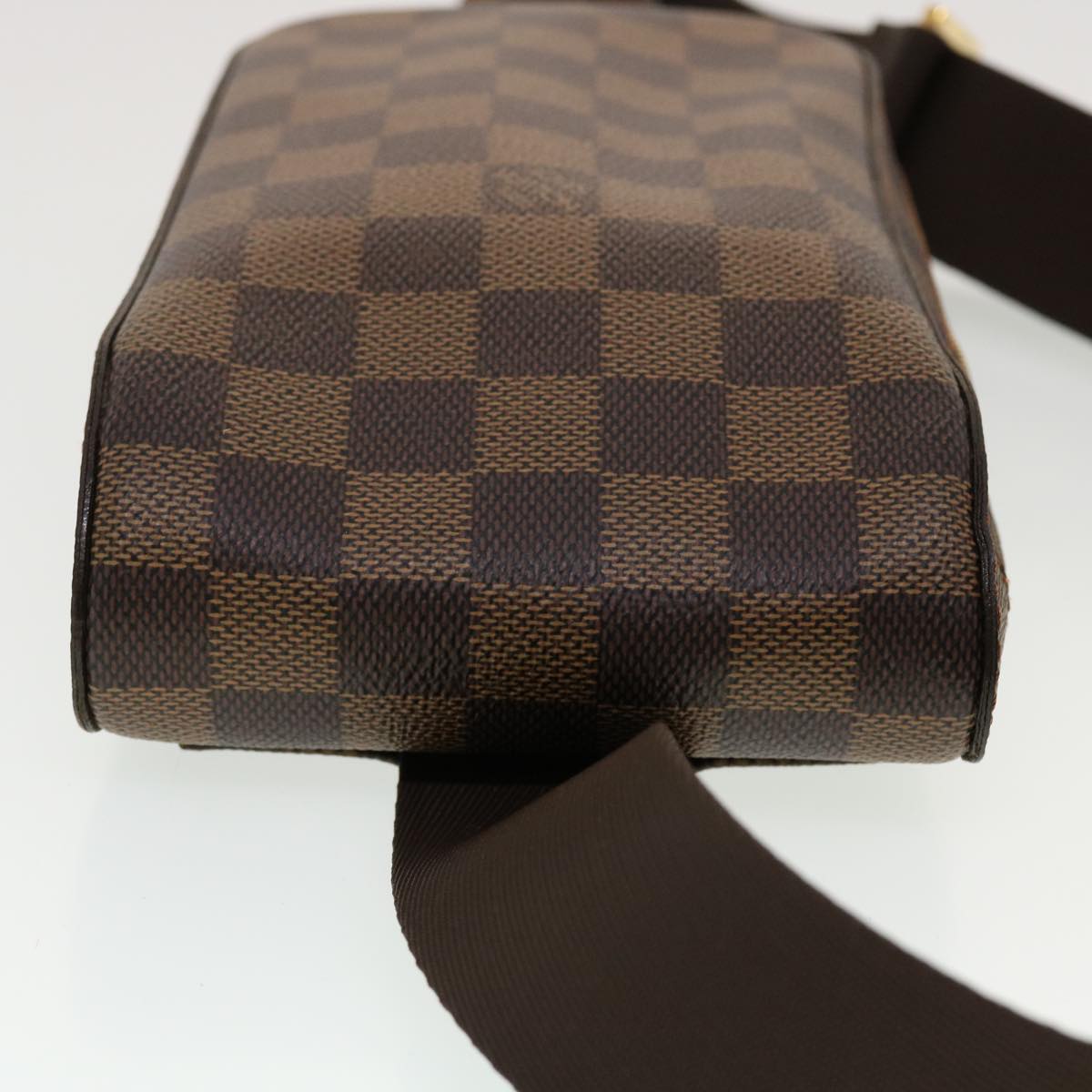 LOUIS VUITTON Damier Ebene Geronimos Shoulder Bag N51994 LV Auth 43851A