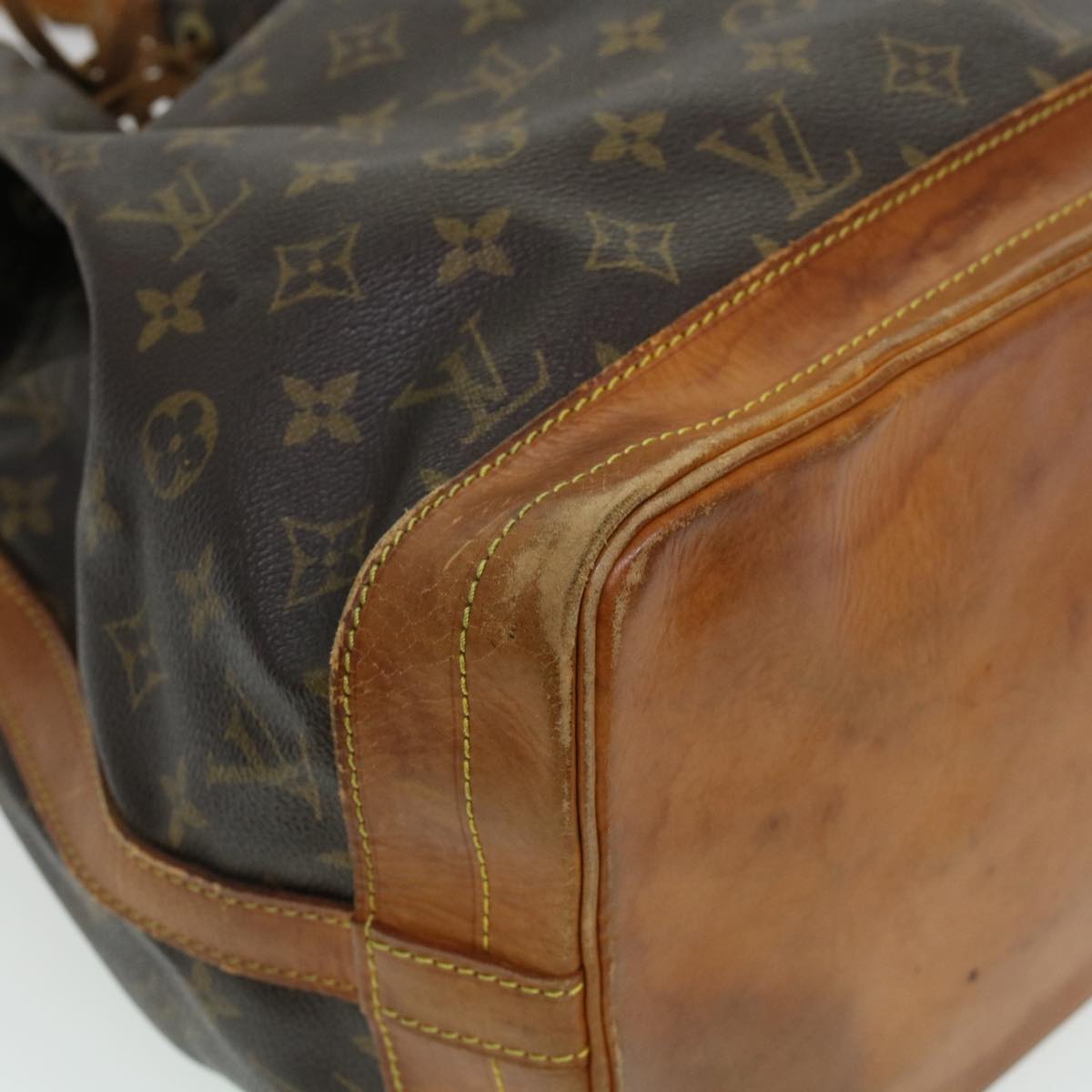 LOUIS VUITTON Monogram Noe Shoulder Bag M42224 LV Auth 43853