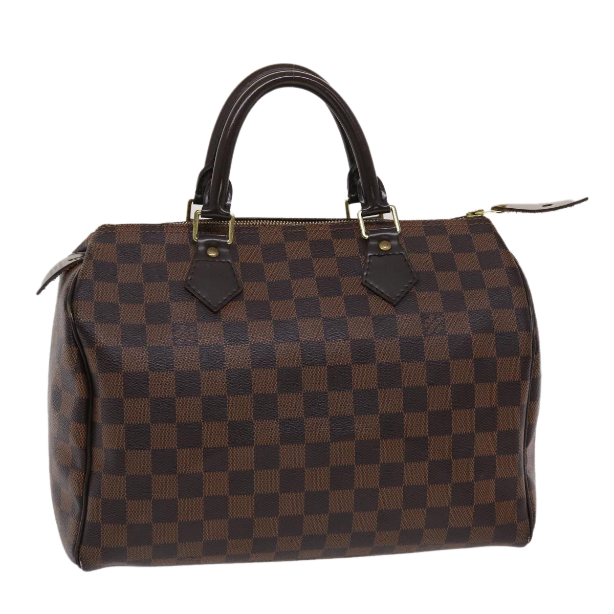 LOUIS VUITTON Damier Ebene Speedy 30 Hand Bag N41364 LV Auth 43860