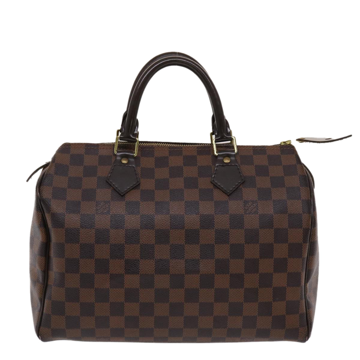 LOUIS VUITTON Damier Ebene Speedy 30 Hand Bag N41364 LV Auth 43860