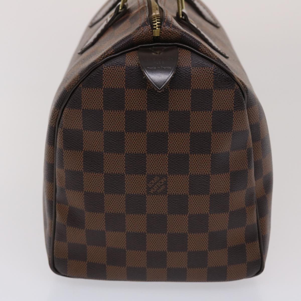 LOUIS VUITTON Damier Ebene Speedy 30 Hand Bag N41364 LV Auth 43860