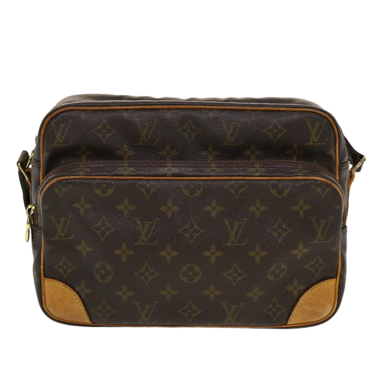 LOUIS VUITTON Monogram Nile Shoulder Bag M45244 LV Auth 43887