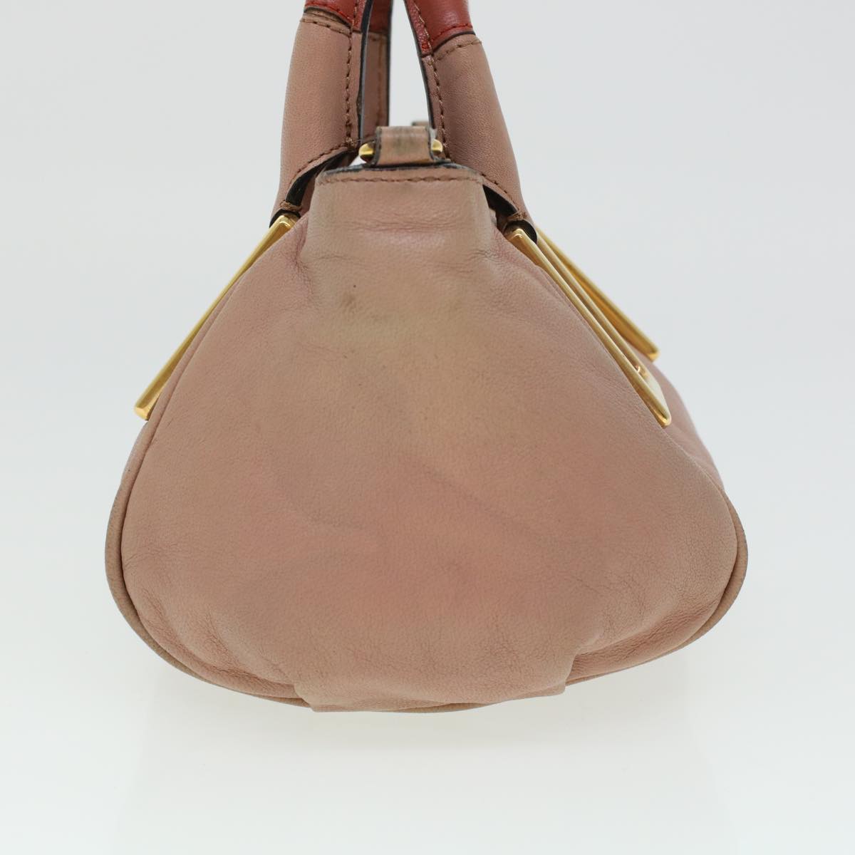 Chloe Etel Hand Bag Leather 2way Pink 04-12-50-65 Auth 43906