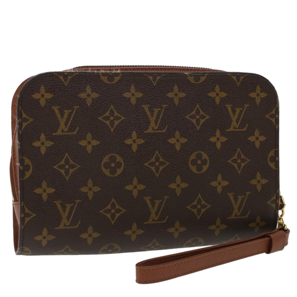 LOUIS VUITTON Monogram Orsay Clutch Bag M51790 LV Auth 43946